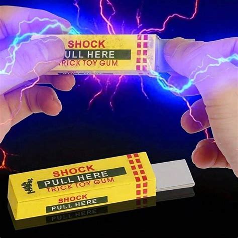 electric shock box prank|electric shock chewing gum toy.